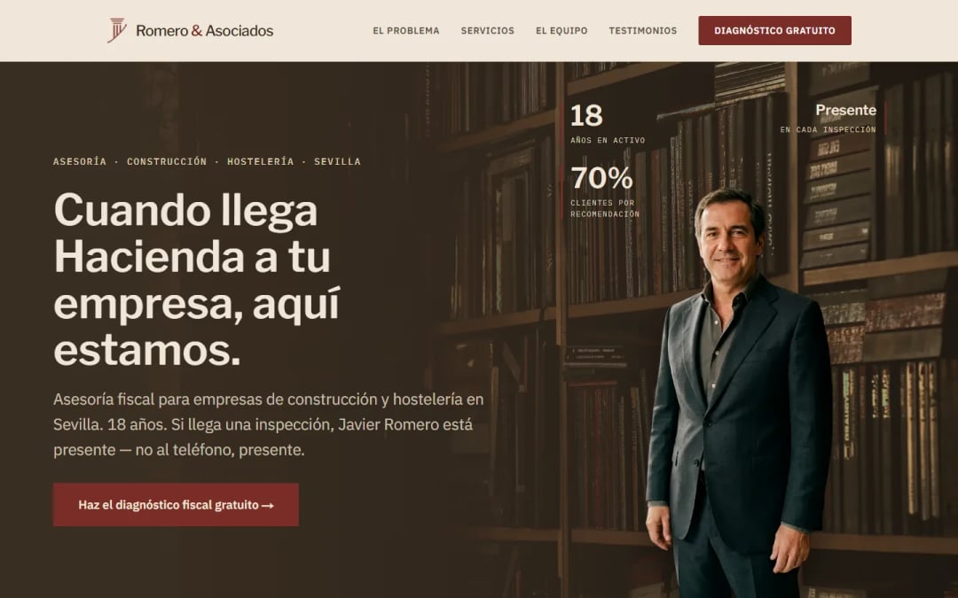 Demo de diseño — Romero & Asociados